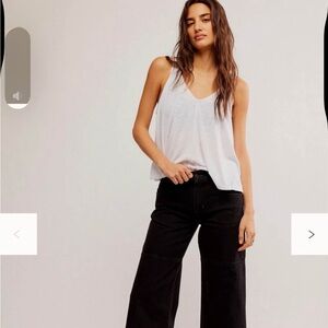 We the Free by Free People Benji Relaxed wide leg jeans